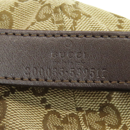 GUCCI 200035 GG Sherry Line Baseball Cap hat Canvas Ladies [Used]