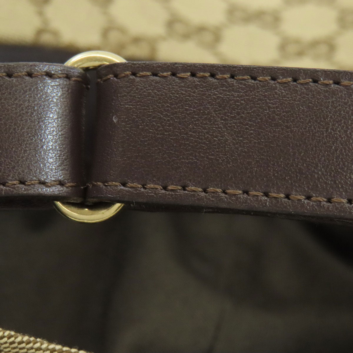 GUCCI 200035 GG Sherry Line Baseball Cap hat Canvas Ladies [Used]