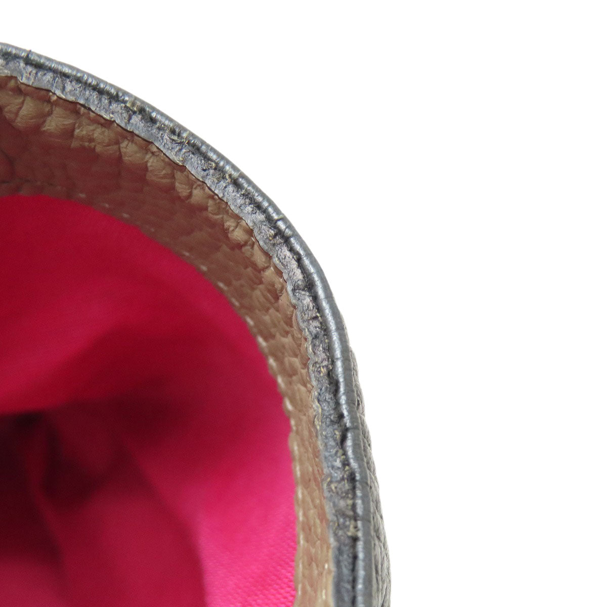 ADMJ logo Handbag Leather Ladies [Used]