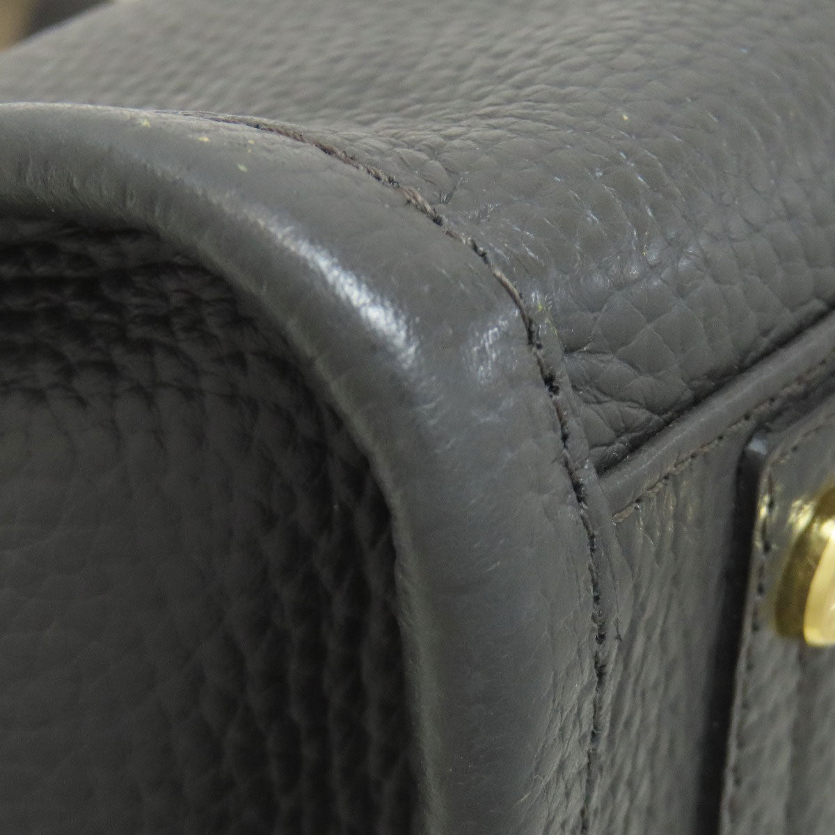 ADMJ logo Handbag Leather Ladies [Used]