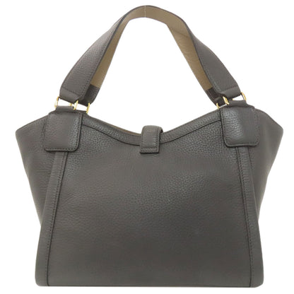 ADMJ logo Handbag Leather Ladies [Used]