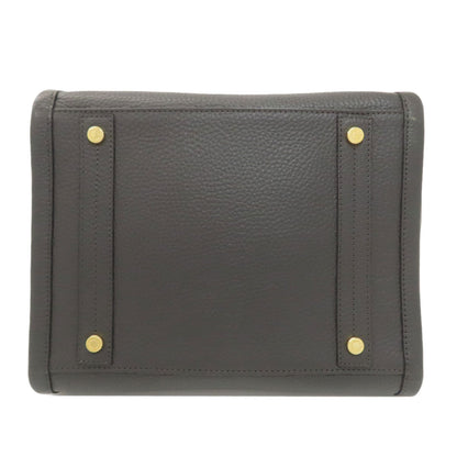 ADMJ logo Handbag Leather Ladies [Used]