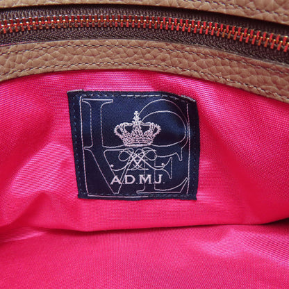 ADMJ logo Handbag Leather Ladies [Used]