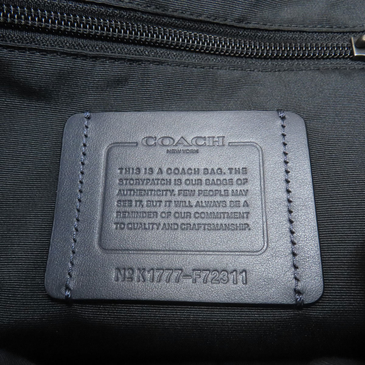 COACH F72311 logo Backpack Â· Daypack Leather Ladies [Used]