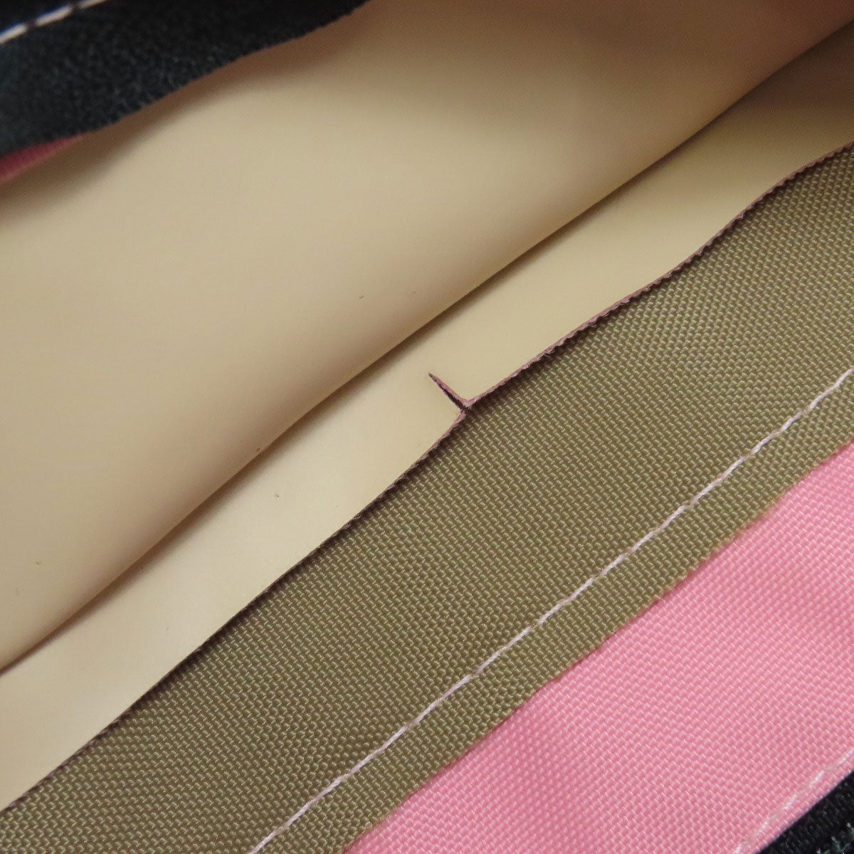 Herve Chapelier Boat-shaped tote Handbag Nylon Ladies [Used]