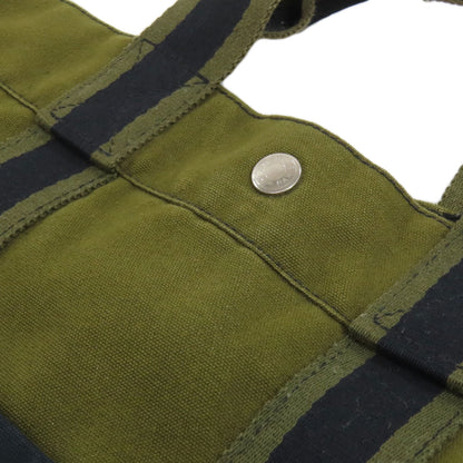 HERMES suck fool toeMM Handbag Canvas Ladies [Used]