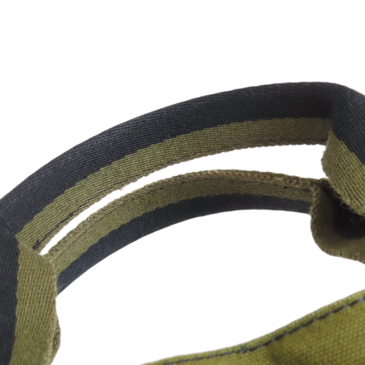 HERMES suck fool toeMM Handbag Canvas Ladies [Used]