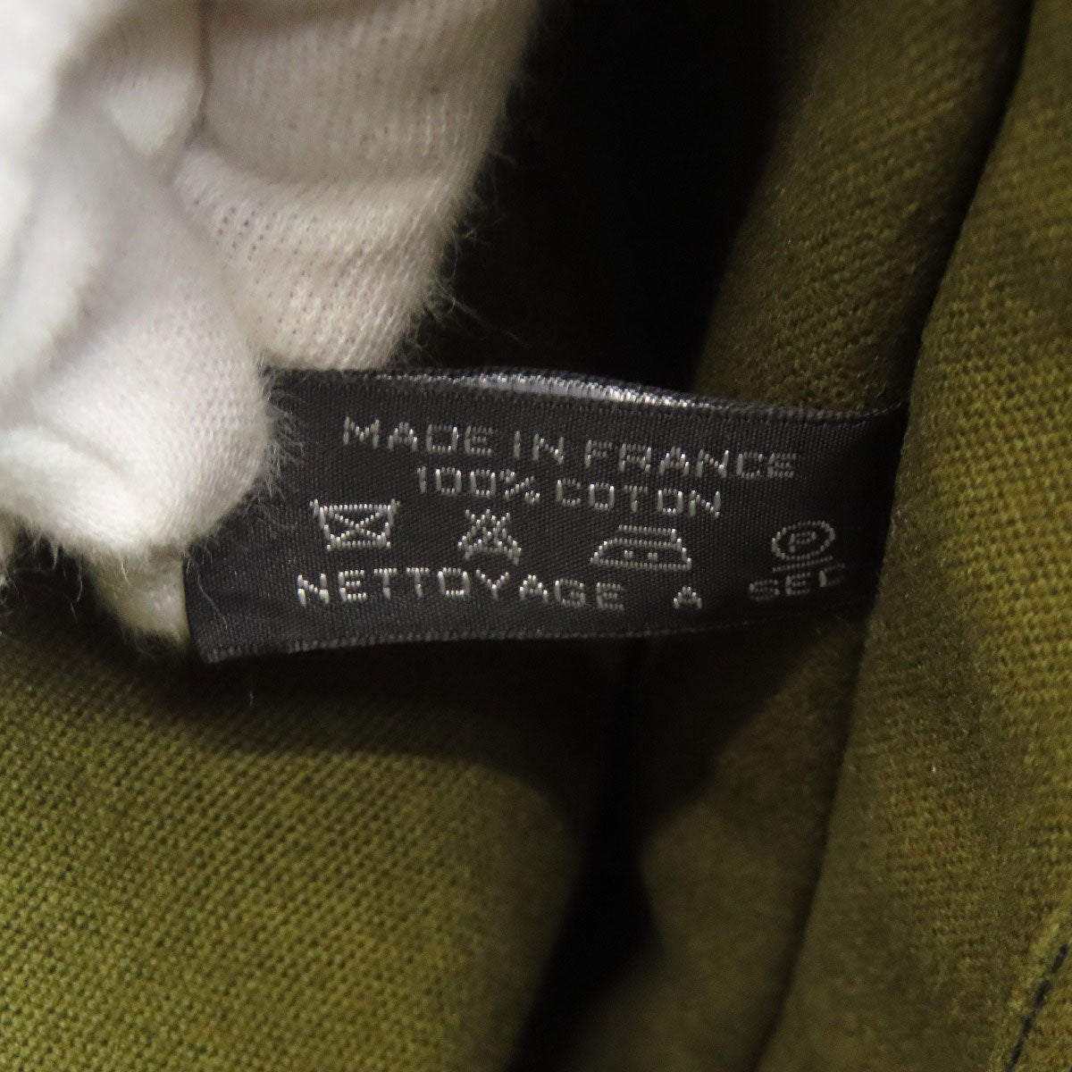 HERMES suck fool toeMM Handbag Canvas Ladies [Used]