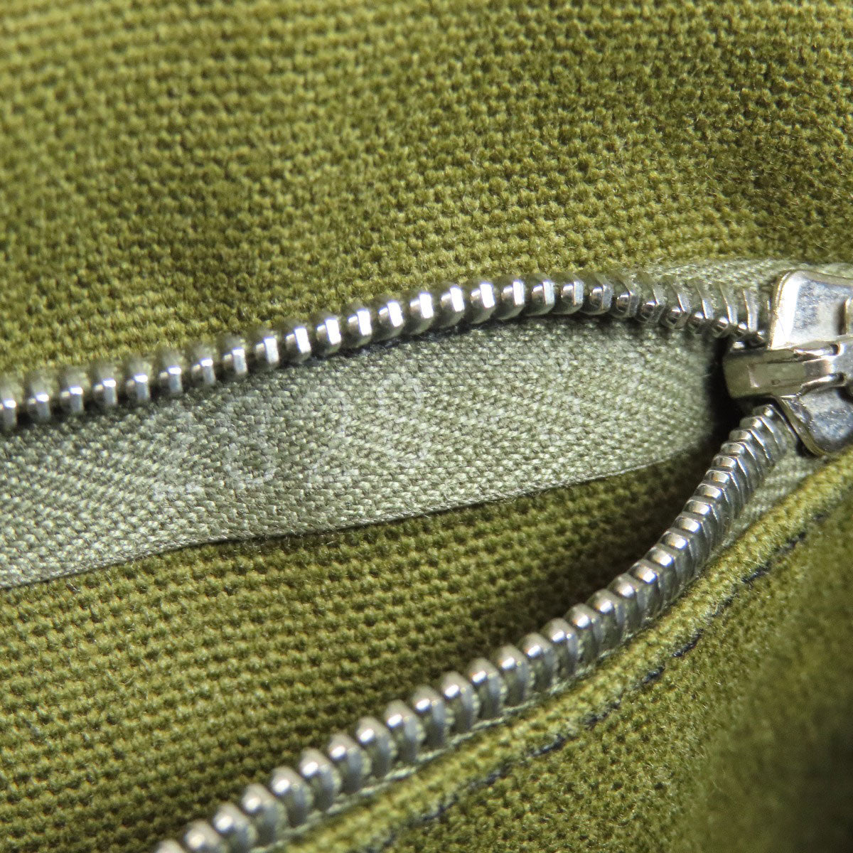 HERMES suck fool toeMM Handbag Canvas Ladies [Used]