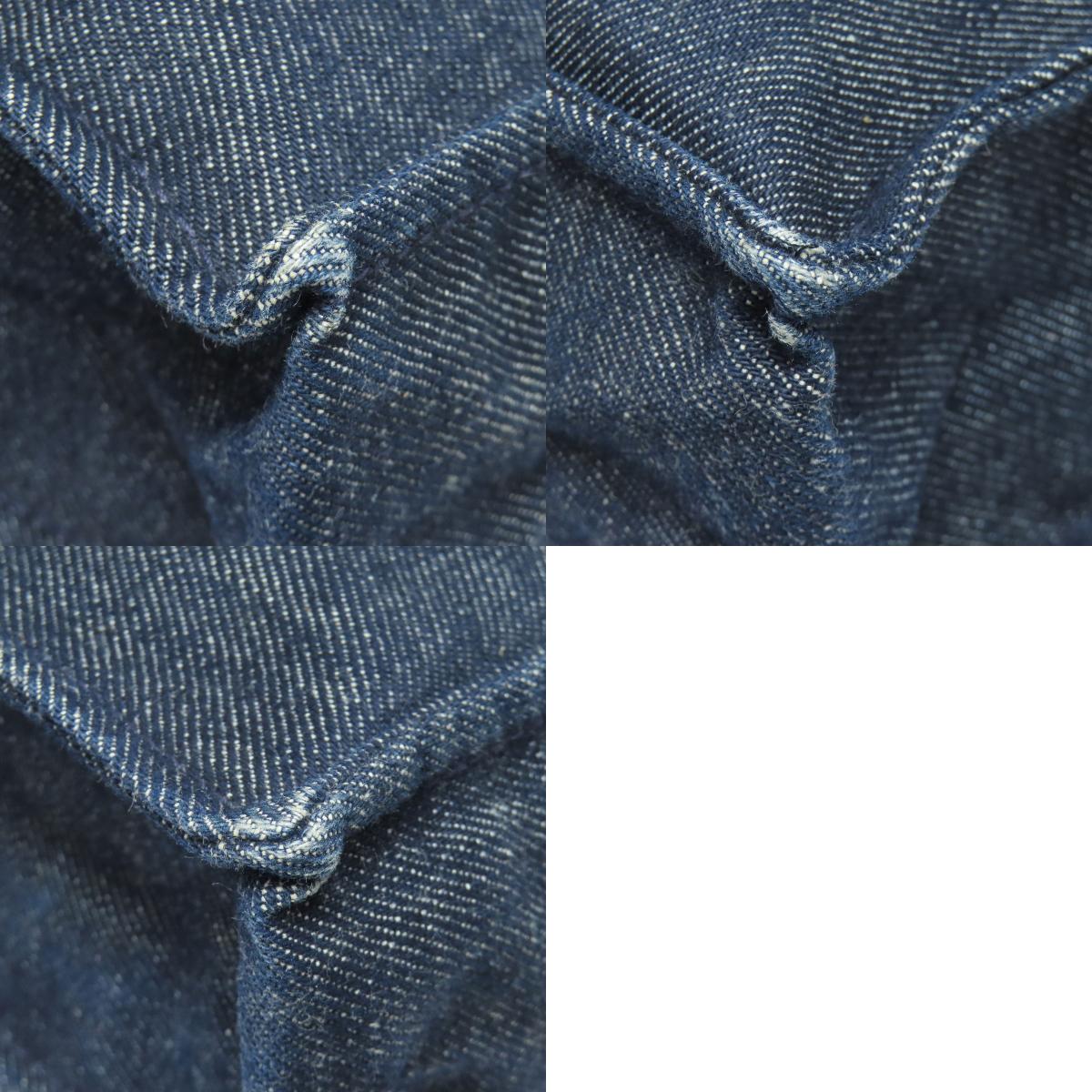 HUNTING WORLD logo Tote Bag Denim Ladies [Used]