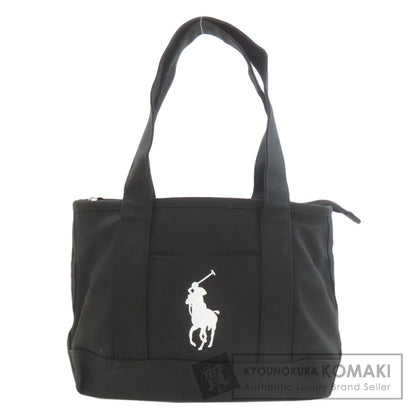 POLO RALPH LAUREN logo Tote Bag Canvas Ladies [Used]