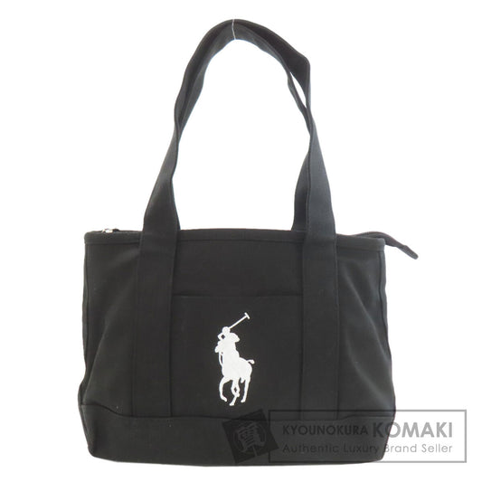POLO RALPH LAUREN logo Tote Bag Canvas Ladies [Used]