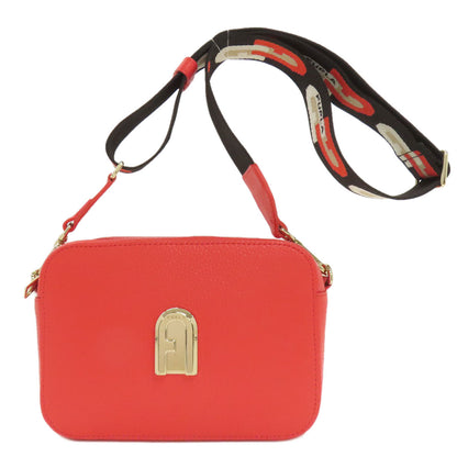 Furla アーチロゴ Shoulder Bag Leather Ladies [Used]