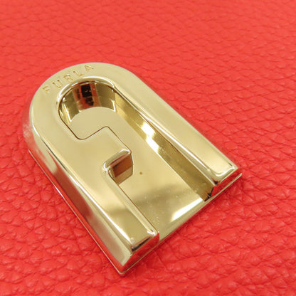 Furla アーチロゴ Shoulder Bag Leather Ladies [Used]