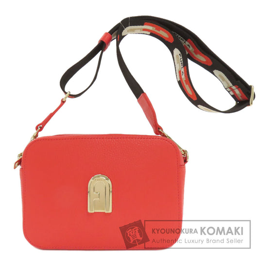 Furla アーチロゴ Shoulder Bag Leather Ladies [Used]