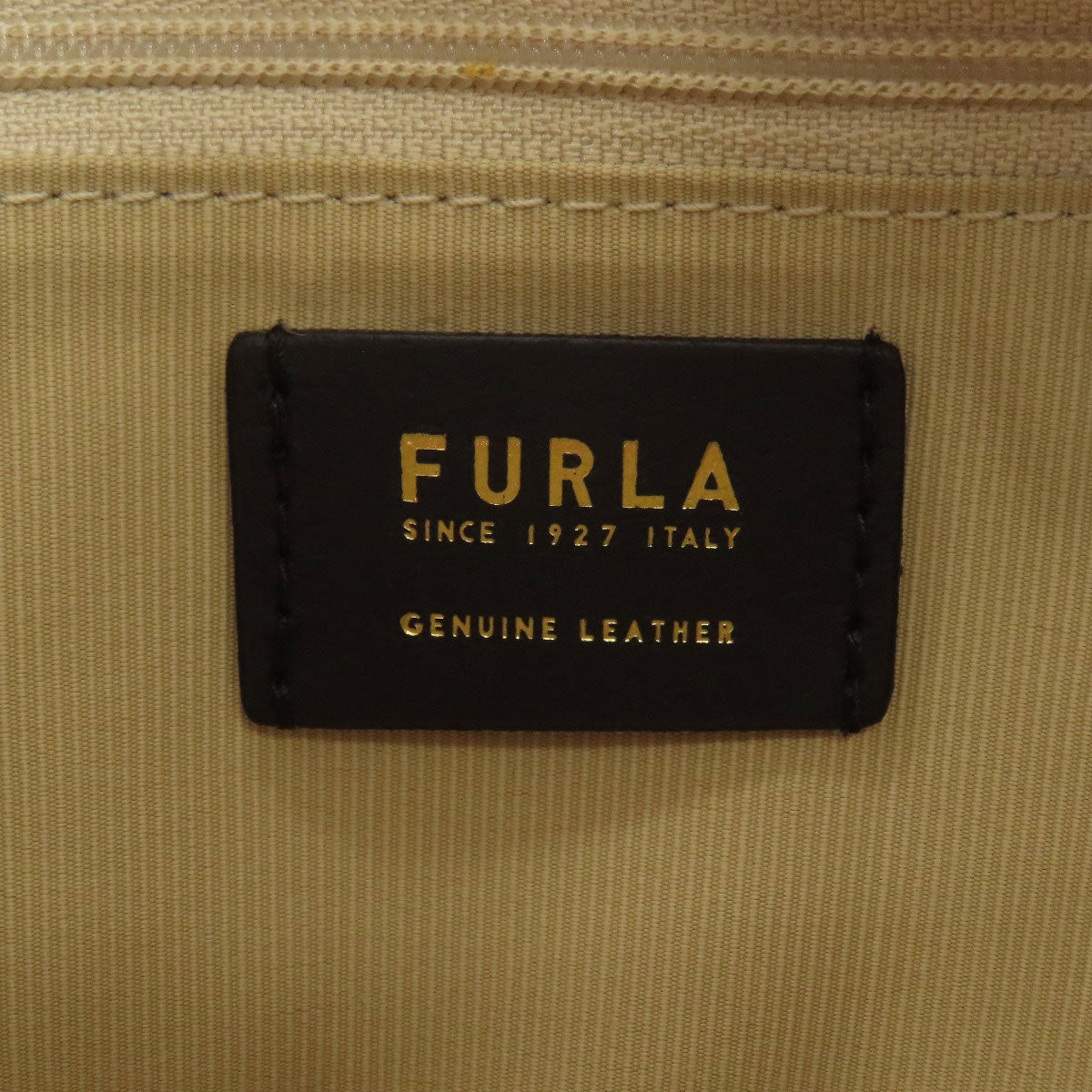 Furla アーチロゴ Shoulder Bag Leather Ladies [Used]