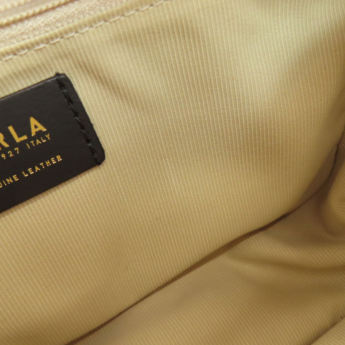 Furla アーチロゴ Shoulder Bag Leather Ladies [Used]