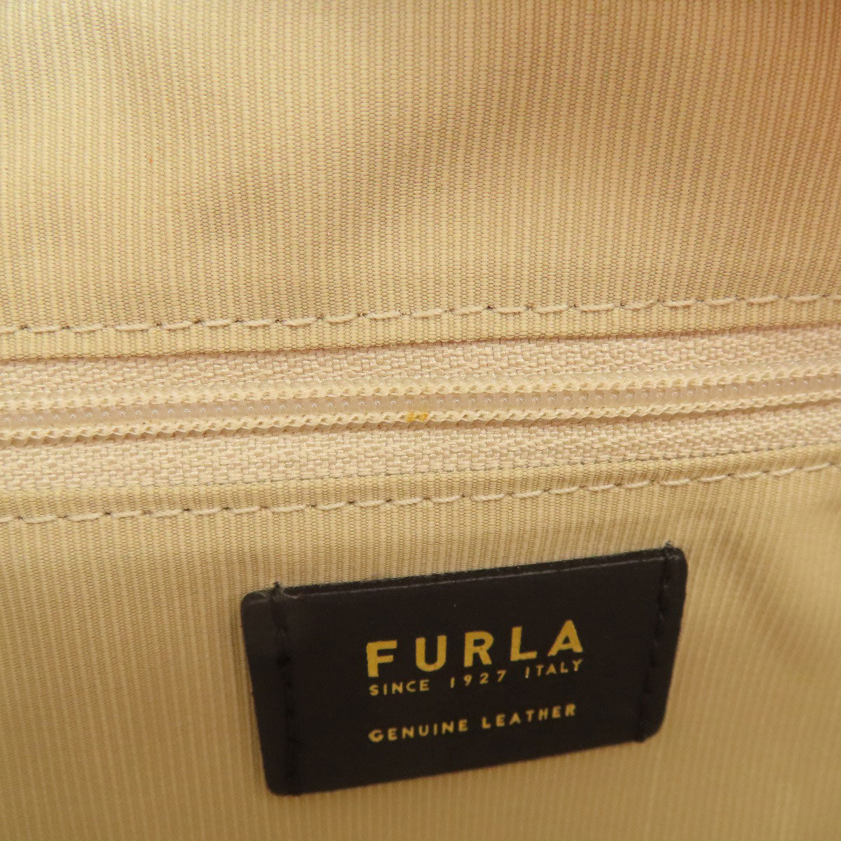 Furla アーチロゴ Shoulder Bag Leather Ladies [Used]