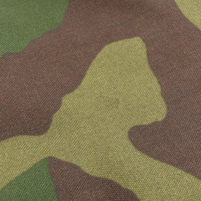 Herve Chapelier Camouflage pattern Handbag Canvas Ladies [Used]