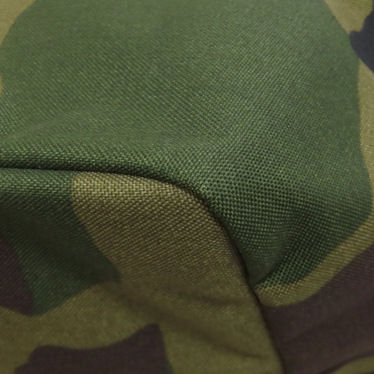 Herve Chapelier Camouflage pattern Handbag Canvas Ladies [Used]