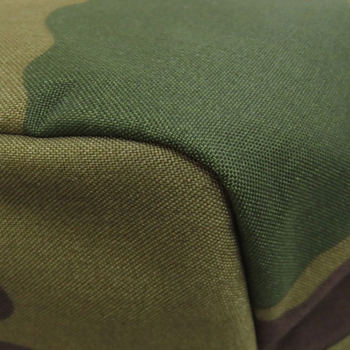 Herve Chapelier Camouflage pattern Handbag Canvas Ladies [Used]