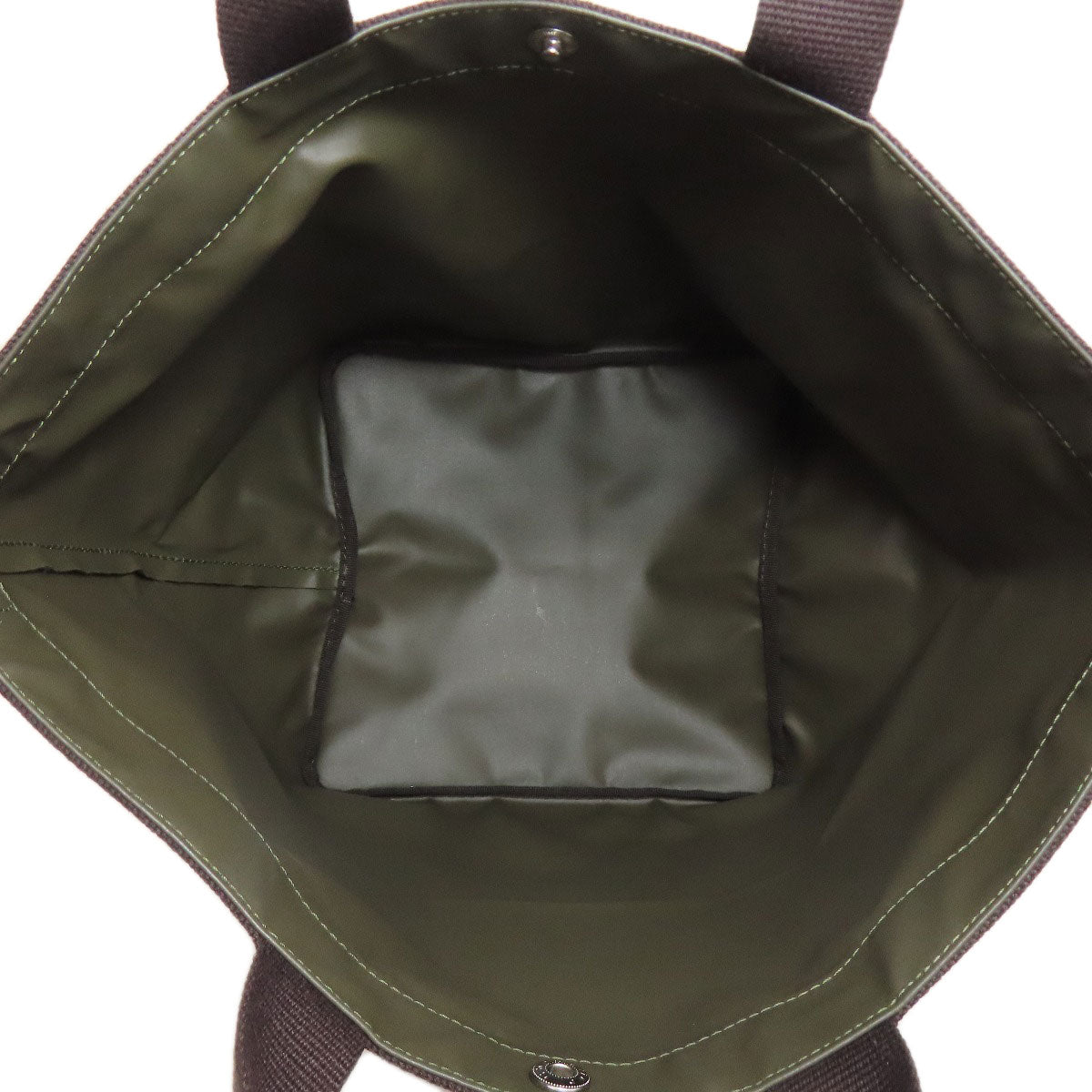 Herve Chapelier Camouflage pattern Handbag Canvas Ladies [Used]