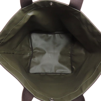 Herve Chapelier Camouflage pattern Handbag Canvas Ladies [Used]