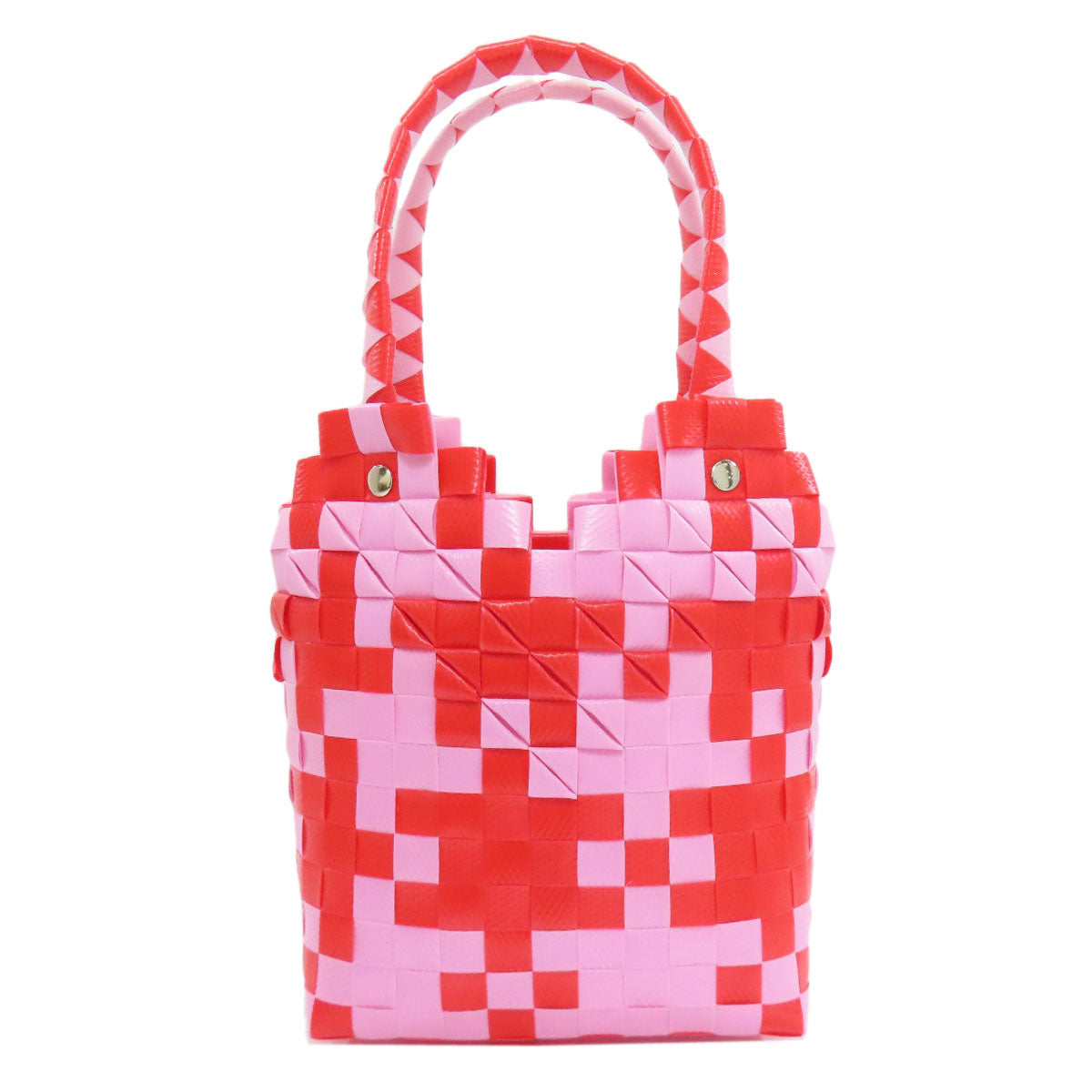 MARNI Kids' Diamond Basket Bag Handbag polypropylene Ladies [Used]