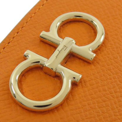 Salvatore Ferragamo GanciniHardware Bifold Wallet with Coin Pocket Calf Ladies [Used]