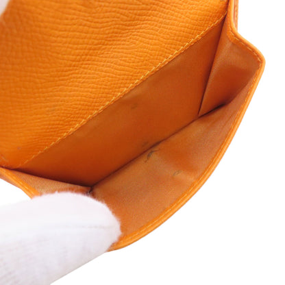 Salvatore Ferragamo GanciniHardware Bifold Wallet with Coin Pocket Calf Ladies [Used]