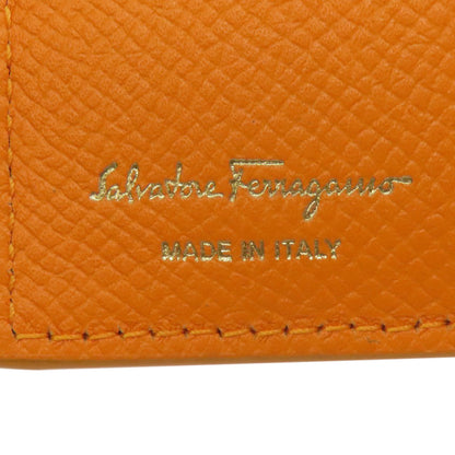 Salvatore Ferragamo GanciniHardware Bifold Wallet with Coin Pocket Calf Ladies [Used]