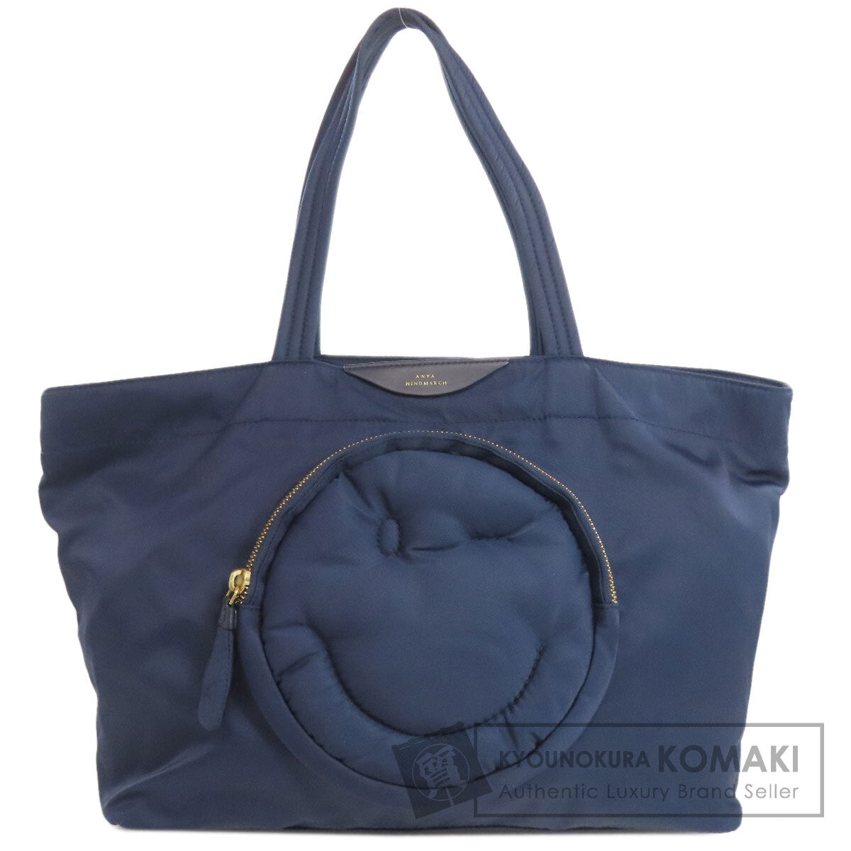 Anya Hindmarch Smiley Tote Bag Nylon Ladies [Used]
