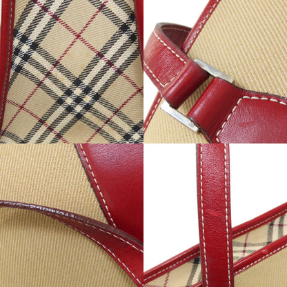 BURBERRY Blue Label Nova Check Handbag Canvas Ladies [Used]