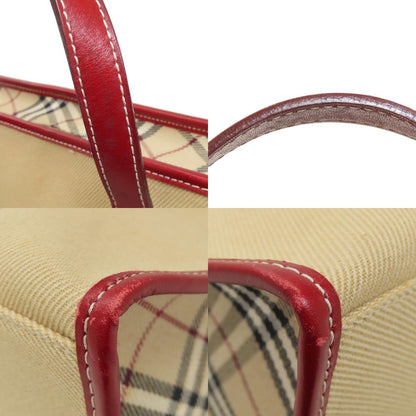 BURBERRY Blue Label Nova Check Handbag Canvas Ladies [Used]