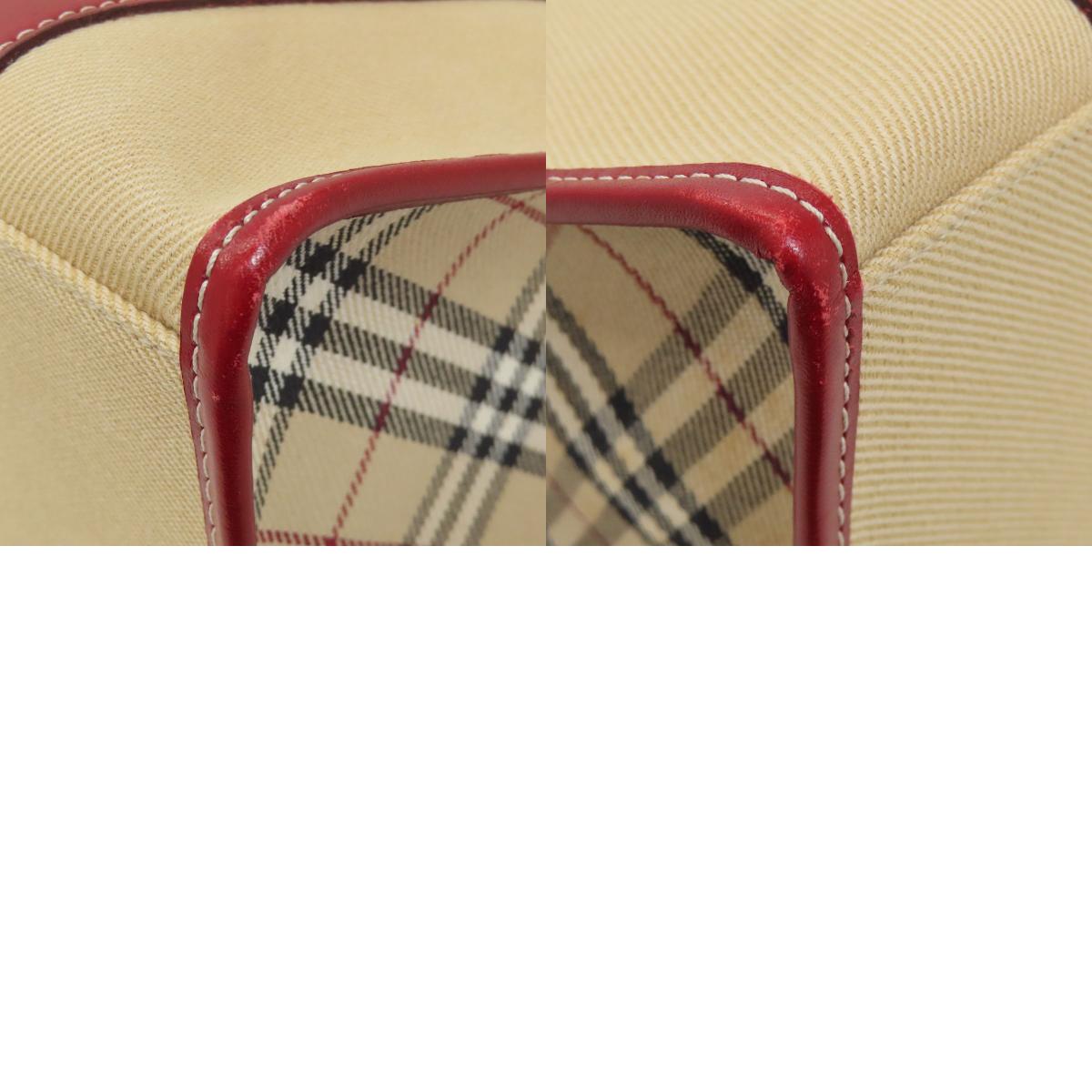 BURBERRY Blue Label Nova Check Handbag Canvas Ladies [Used]