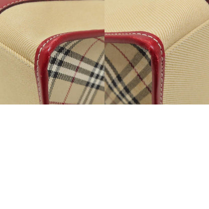 BURBERRY Blue Label Nova Check Handbag Canvas Ladies [Used]