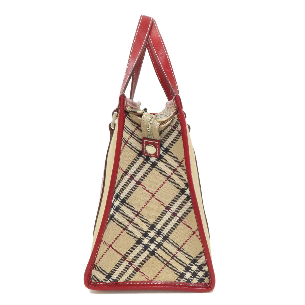 BURBERRY Blue Label Nova Check Handbag Canvas Ladies [Used]