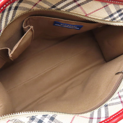BURBERRY Blue Label Nova Check Handbag Canvas Ladies [Used]