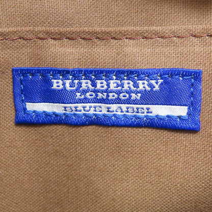 BURBERRY Blue Label Nova Check Handbag Canvas Ladies [Used]