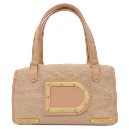 DELVAUX  le astrid MM Handbag Canvas LeatherLadies [Used]