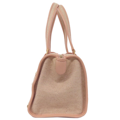 DELVAUX  le astrid MM Handbag Canvas LeatherLadies [Used]