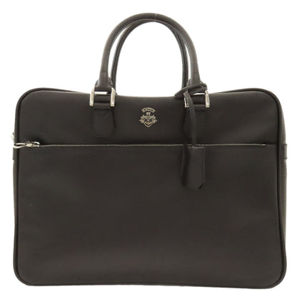 BALLY logo Business bag Leather mens [Used]