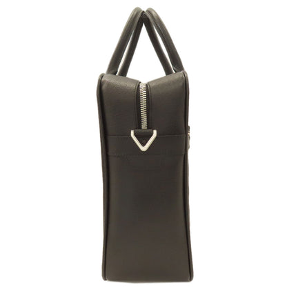 BALLY logo Business bag Leather mens [Used]