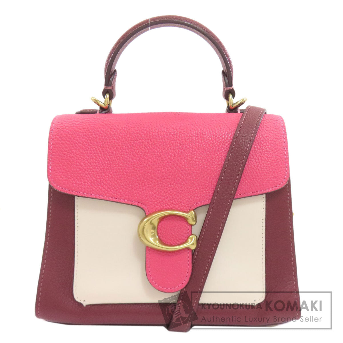 COACH 625 2WAY Handbag Leather Ladies [Used]