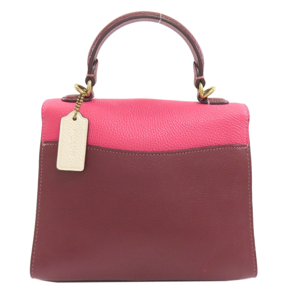 COACH 625 2WAY Handbag Leather Ladies [Used]