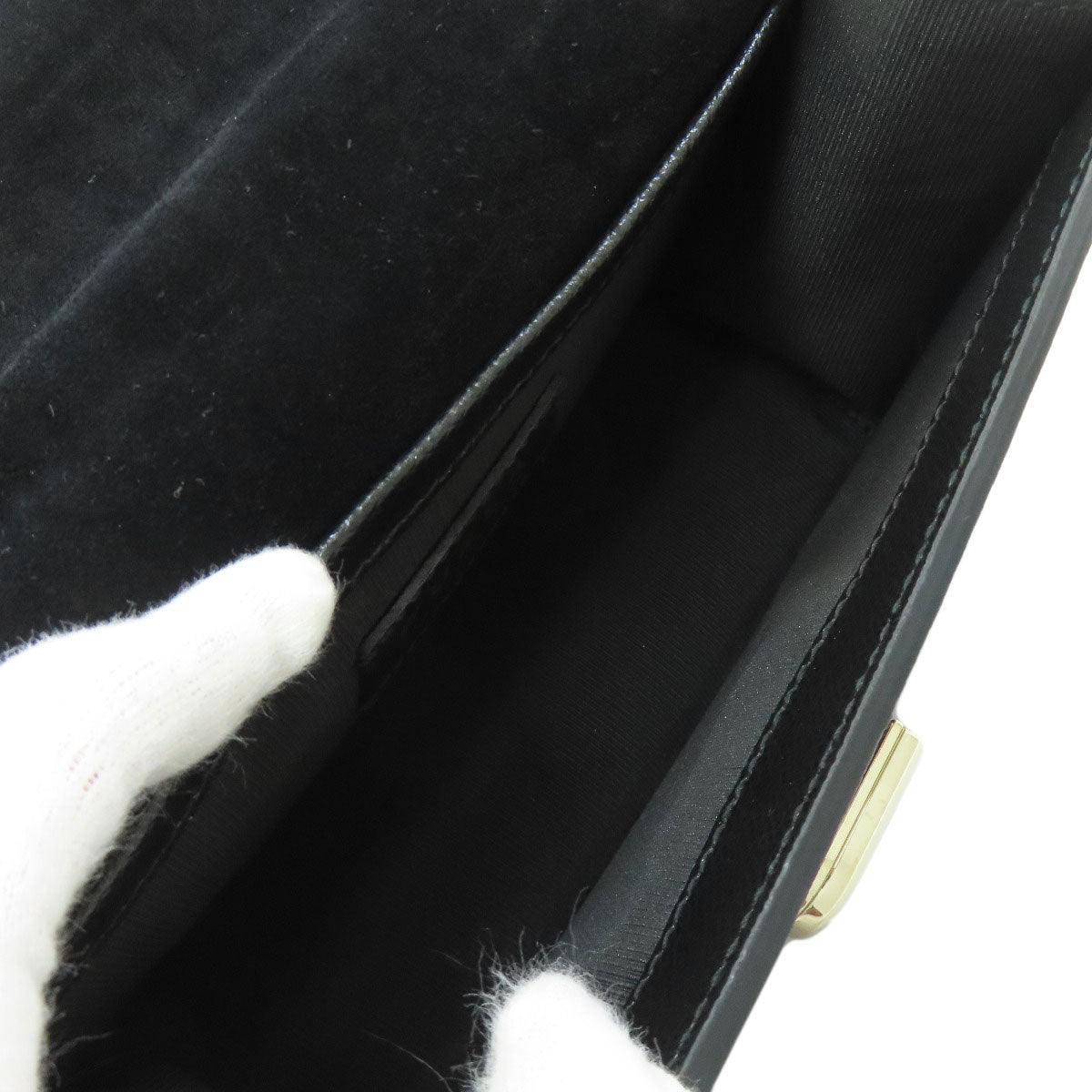 Furla アーチロゴ Shoulder Bag Leather Ladies [Used]