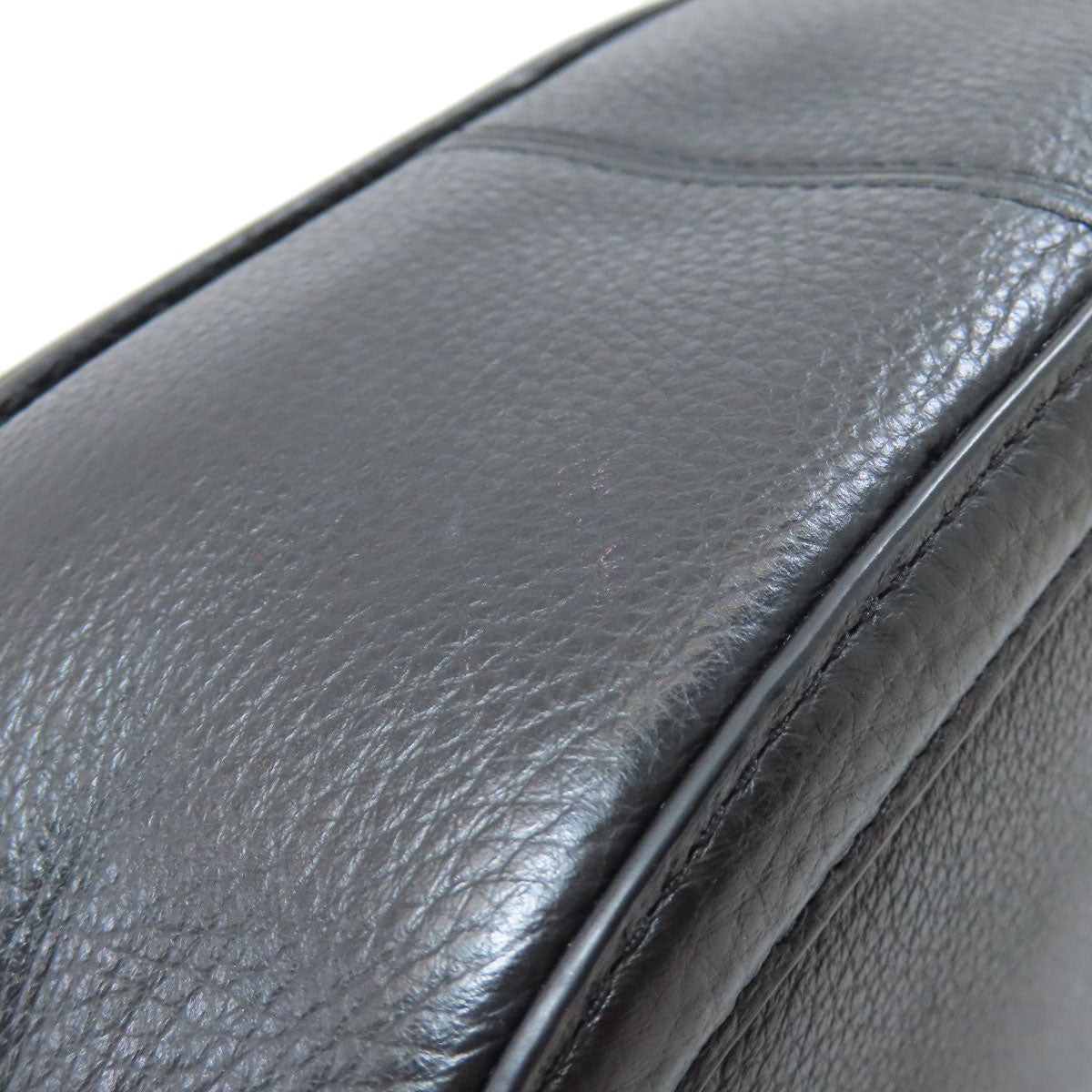 COACH C4058 Saddle Bags with Horse and Carriage Shoulder Bag Leather Ladies [Used]