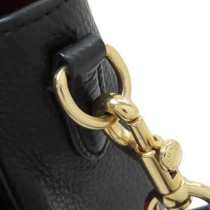 COACH C4058 Saddle Bags with Horse and Carriage Shoulder Bag Leather Ladies [Used]