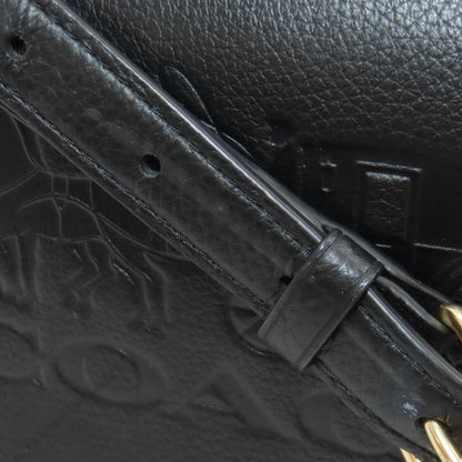 COACH C4058 Saddle Bags with Horse and Carriage Shoulder Bag Leather Ladies [Used]