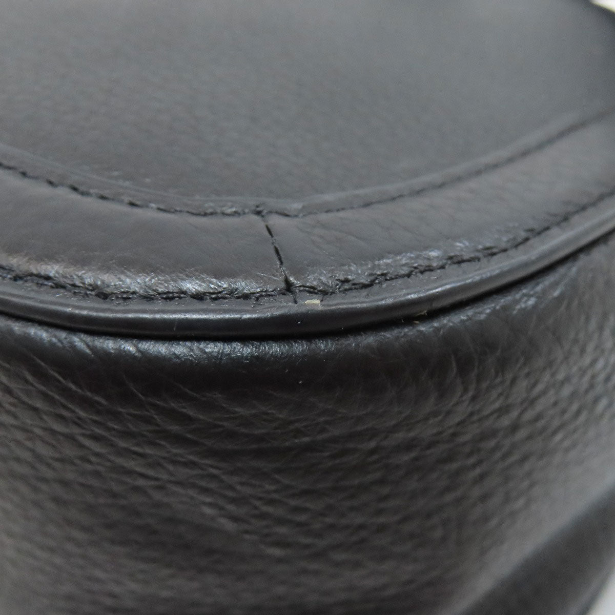 COACH C4058 Saddle Bags with Horse and Carriage Shoulder Bag Leather Ladies [Used]